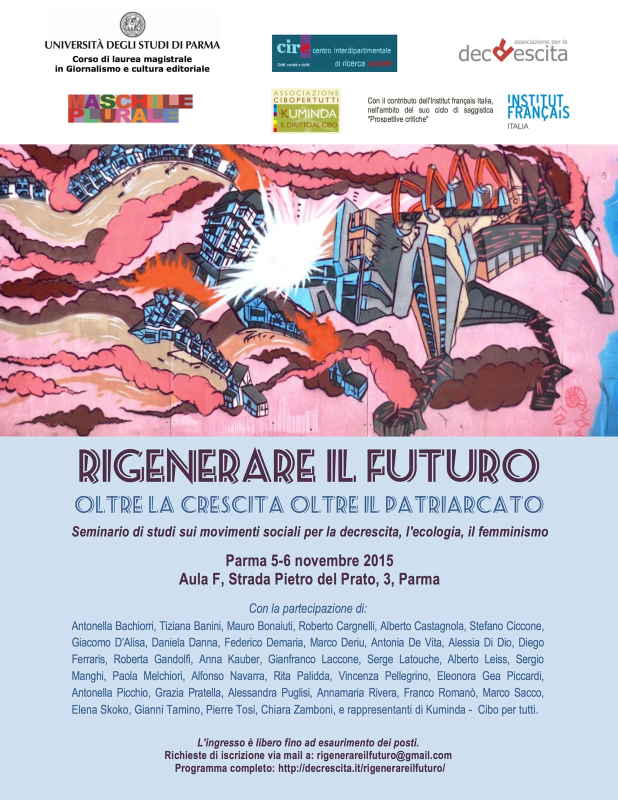 Rigenerare il futuro, locandina