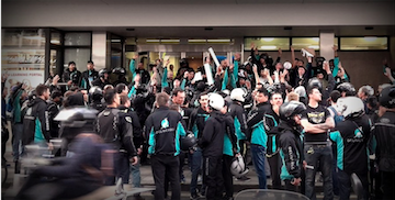 Deliveroo strike