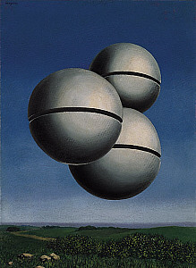 La Voix des airs, René Magritte, 1931, Olio su tela, Guggenheim Collection, Venezia.